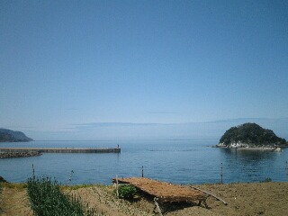 青空と日本海２