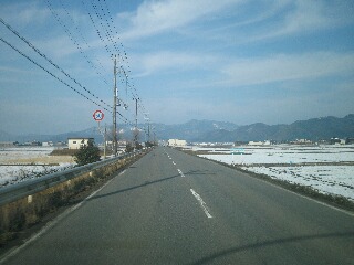 道路はスイスイ