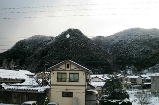 冬のりんぽう山