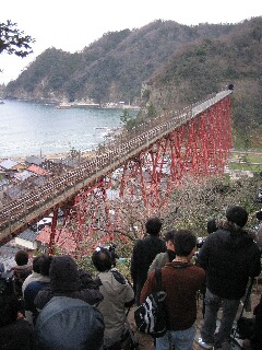 餘部鉄橋の展望台