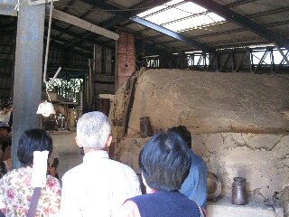 登り窯見物