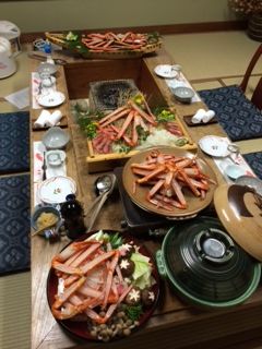 香住ガニフルコース食べてフルマラソン・・・