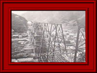 建設当時の餘部