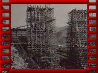 建設当時の餘部鉄橋