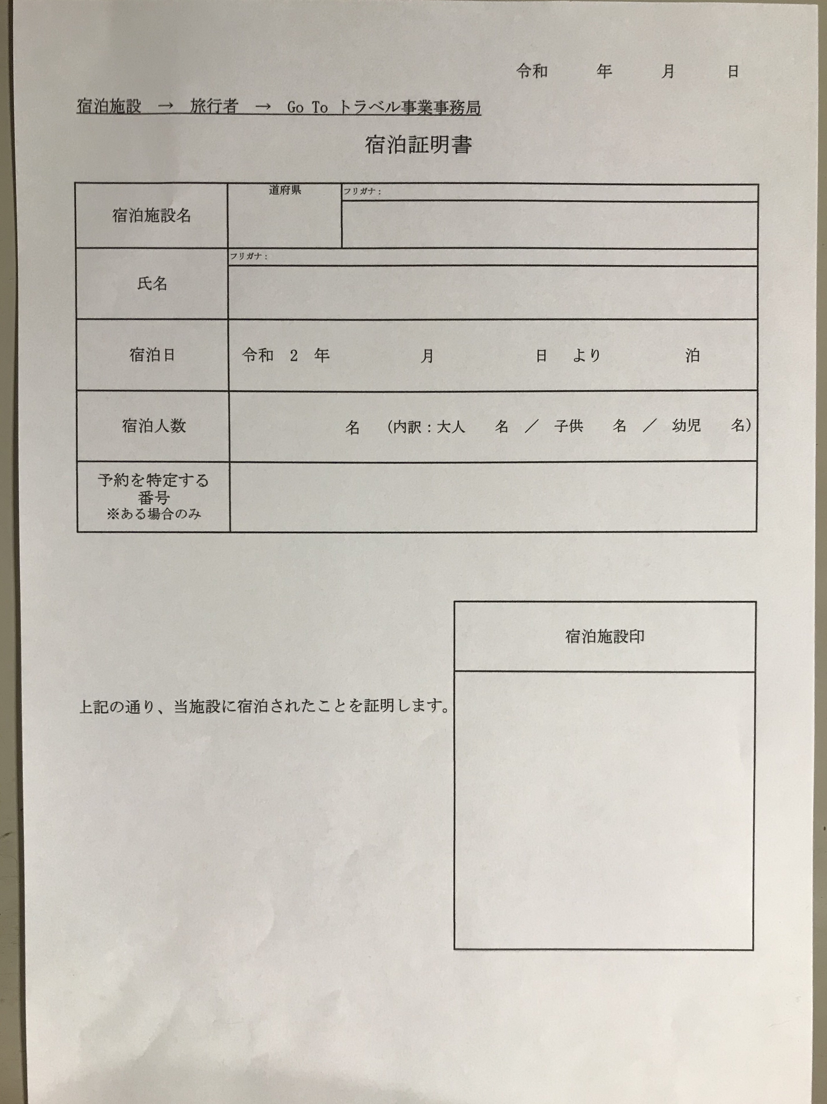 Go Toトラベル　キャンペーン